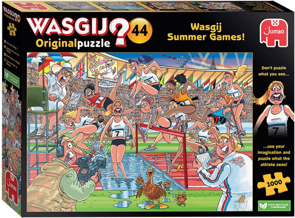 Wasgij Original 44 - Summer Games! -Puzzel - 1000 puzzelstukjes