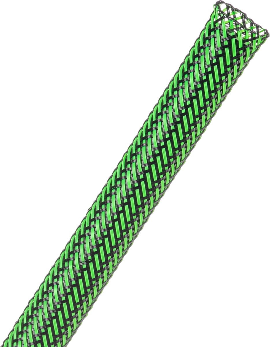 Techflex-PTN0.38OG/18-Kabelsok-Kabelsleeve-Kabelbeschermer-Kabel Management–Kabelkous-Kabelmantel-Maat: 4,8 – 12,7 mm-Kleur: Ogre-Lengte: 18 meter