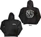 Queens Of The Stone Age - Sweat à capuche/pull à chaînes florales - S - Zwart