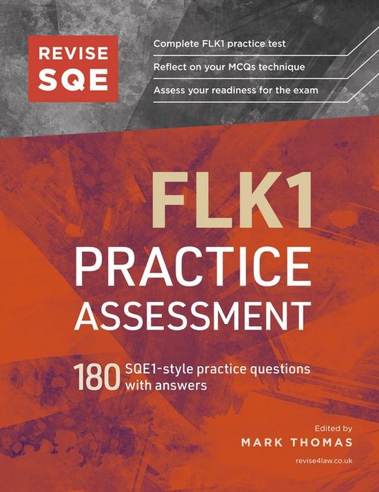 Revise SQE FLK1 Practice Assessment - cover
