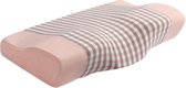Oreiller anti Snurk Bovista - Produits anti Snurk - Stop-ronflement - Ronflement - Oreiller pour dormir sur le côté - Oreiller pour apnée - Contre le ronflement - Rose