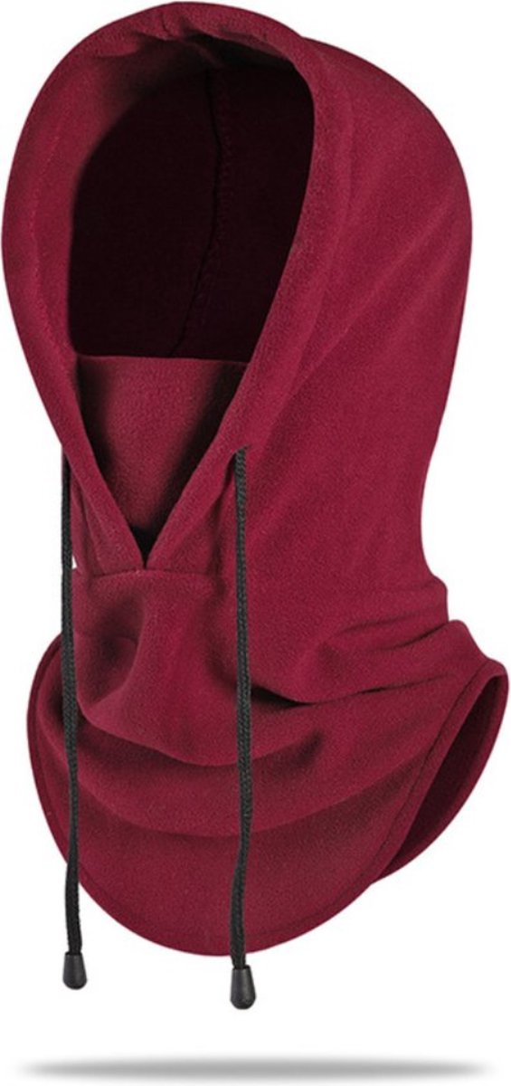 Bovista Wintermuts Heren Dames Volwassenen Muts Ski Mask Bivakmuts Balaclava Ski Masker Face Mask Full Face Mask Winter Masker Anit Wind Rood