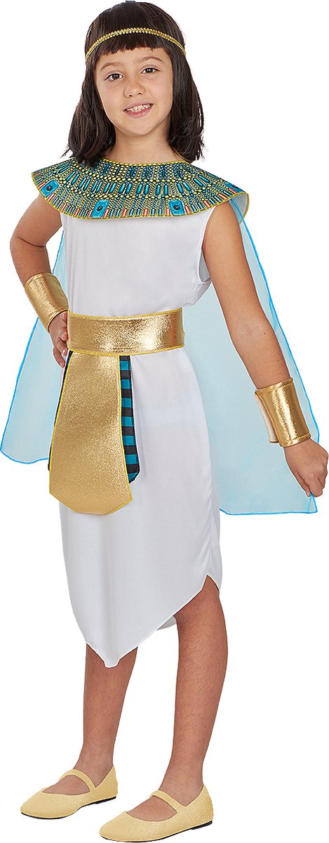 Funidelia | Elegant Cleopatra Kostuum voor vrouwen Egypte & Farao - Kostuum voor Volwassenen Accessoire verkleedkleding en rekwisieten voor Halloween, carnaval & feesten - Maat M