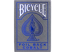 Bicycle Metalluxe Cobalt Rider Back - Premium Speelkaarten - Poker - Cold Foil Afwerking - Collectible