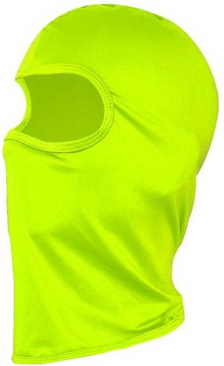 Bovista Ski Masker Ski Mask Balaclava Winter Masker Bivakmuts Full Face Mask Neon Groen