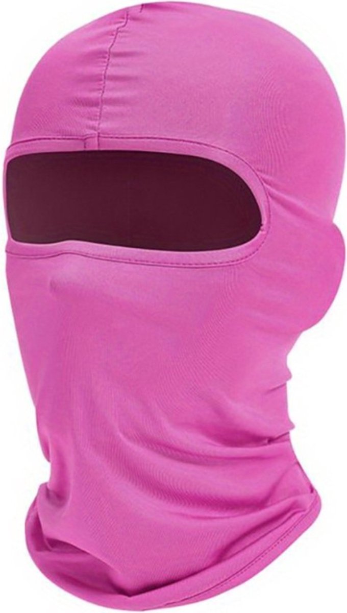 Bovista Ski Masker Ski Mask Balaclava Winter Masker Bivakmuts Full Face Mask Roze