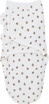Meyco Baby Mini Panther swaddlemeyco inbakerdoek - soft pink - 4-6 maanden - 1.0 TOG