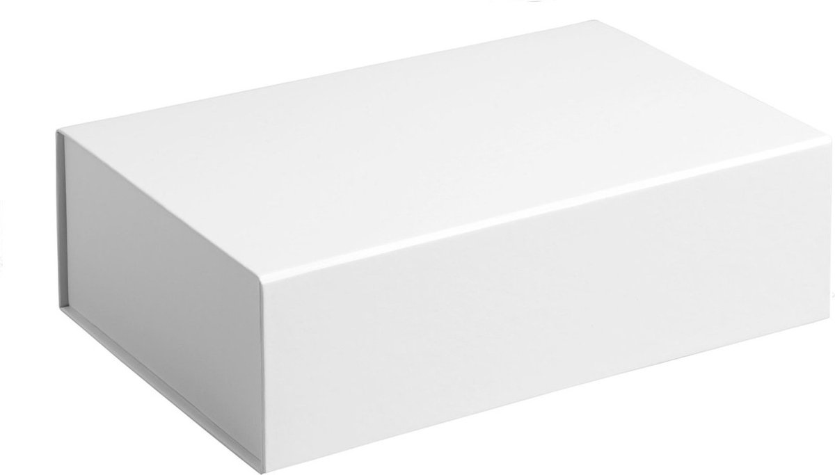 Geschenkdoos, 31x22x9cm WIT (5 stuks)