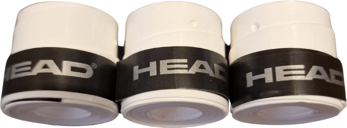 Head Xtreme Soft Overgrip 3 Stuks zonder verpakking Tennisgrip Padelgrip Overgrip Wit