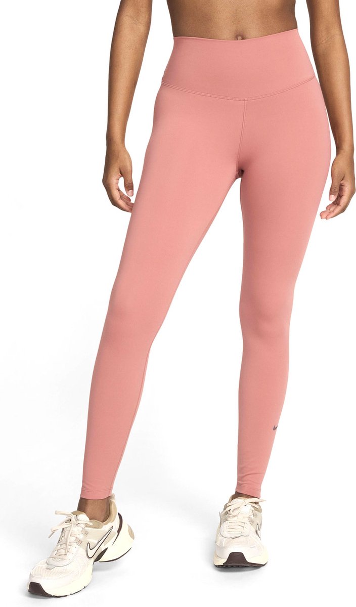 Nike One Dames High Waist Legging Roze