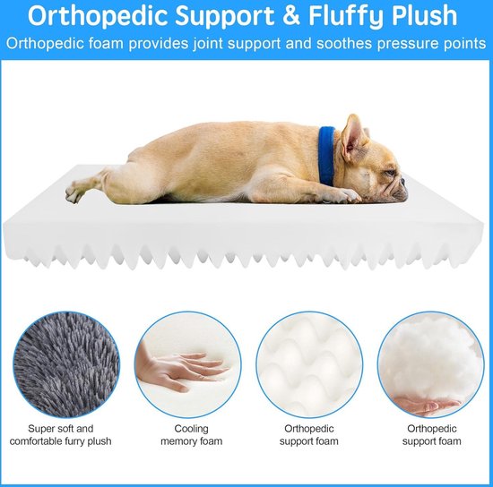 PAWZ Road XL hondenbed wasbaar, orthopedische hondenbedden met