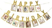 Guirlande de Happy anniversaire avec photos