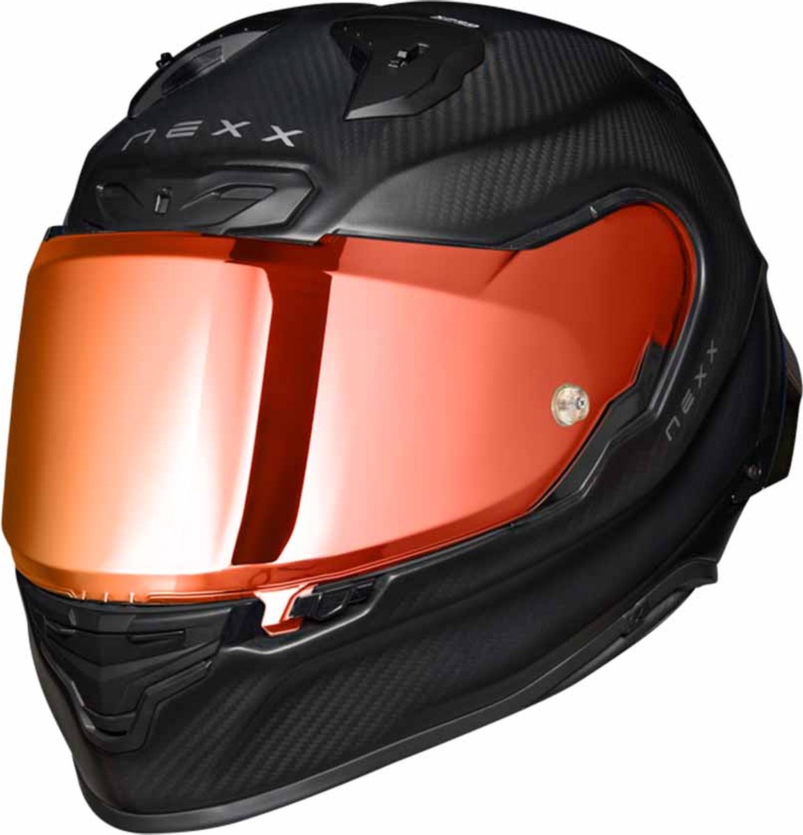 Nexx X.R3R Zero Pro 2 Carbon Red Mt L - Maat L - Helm