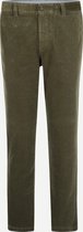 Steppin' Out Corduroy Chino broek Blair Olijfgroen - Maat 50 - Heren - Mannen broeken