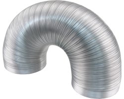 Starx afvoerslang flexibel aluminium 125mm - 1,5 meter (45.707.03)