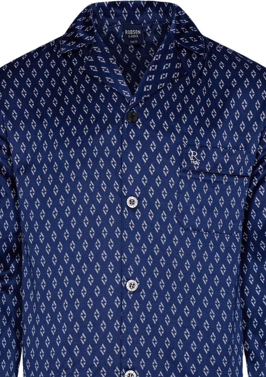 Satijnen herenpyjamas en kamerjassen
