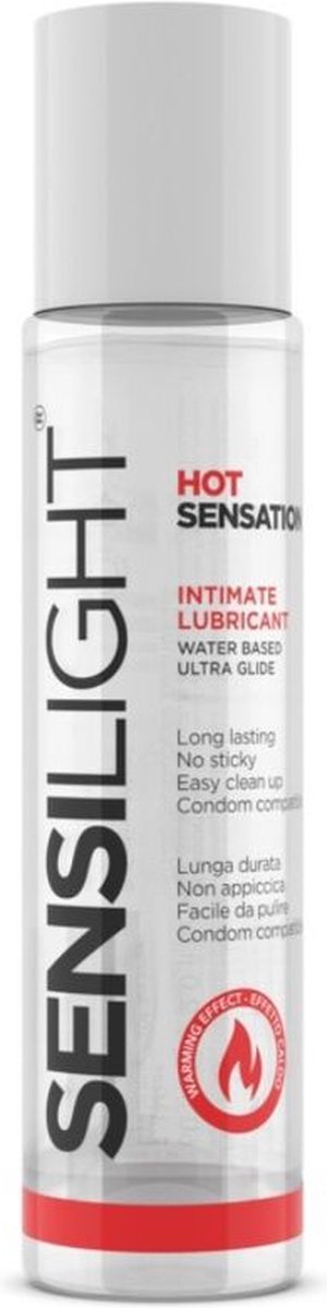 Goedkoopste INTIMATELINE - SENSILIGHT SMEERMIDDEL MET WARM WARMTE-EFFECT 60 ML | GLIJMIDDEL