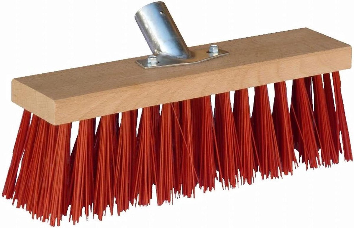 Goedkoopste Bezem valance 31 cm PVC rood MERCIER-840 - brede bezem