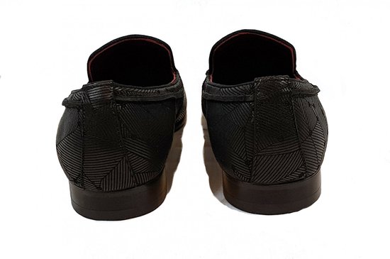 Zerba - Chaussures à enfiler ons Homme - Mocassins - Taille 45 - Cuir Zwart - Mattinata