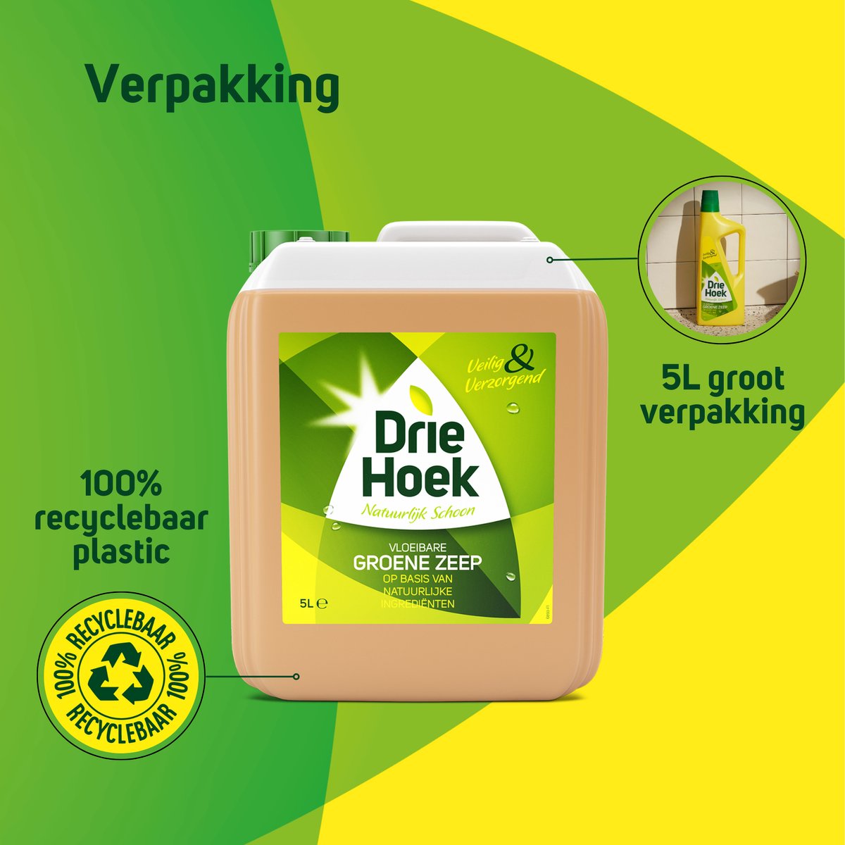 Vergiet GREEN TOOLS 22 cm, groen, kunststof, Eva Solo Vergiet GREEN TOOLS 22 cm, groen, kunststof, Eva Solo