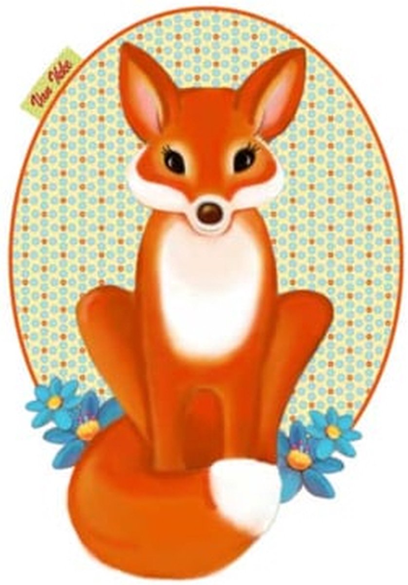 Muursticker Vosje