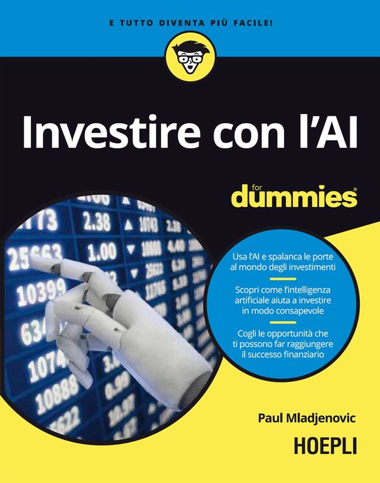 Investire con l’AI For Dummies - cover