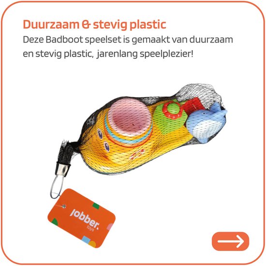 Badspeelgoed - Waterrad bad speelgoed boot + Foam badletters - Badspeeltjes - 2 stuks van Toi-Toys — afbeelding 3