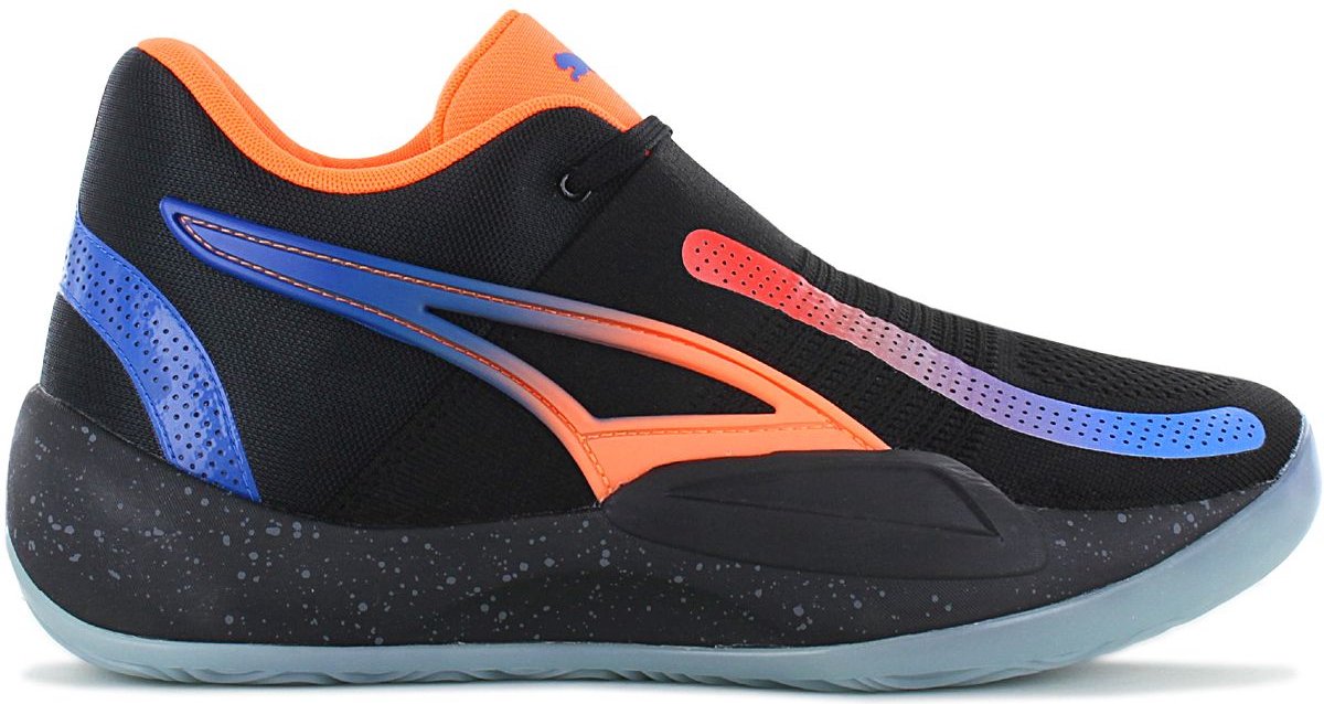 Puma x RJ Barrett Rise NITRO Knicks Heren Sneakers Basketbalschoenen Schoenen 377388-02 Zwart