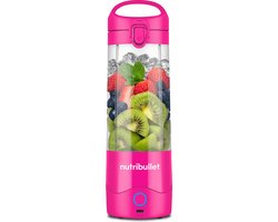 nutribullet Portable - Blender portable à emporter - Blender rechargeable - Mini blender sans fil - Rose vif