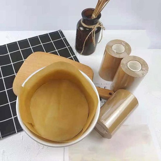 Luchtfriteuse Bakpapier 24 cm - 100 Stuks - Perkamentpapier voor Hygiënisch Koken