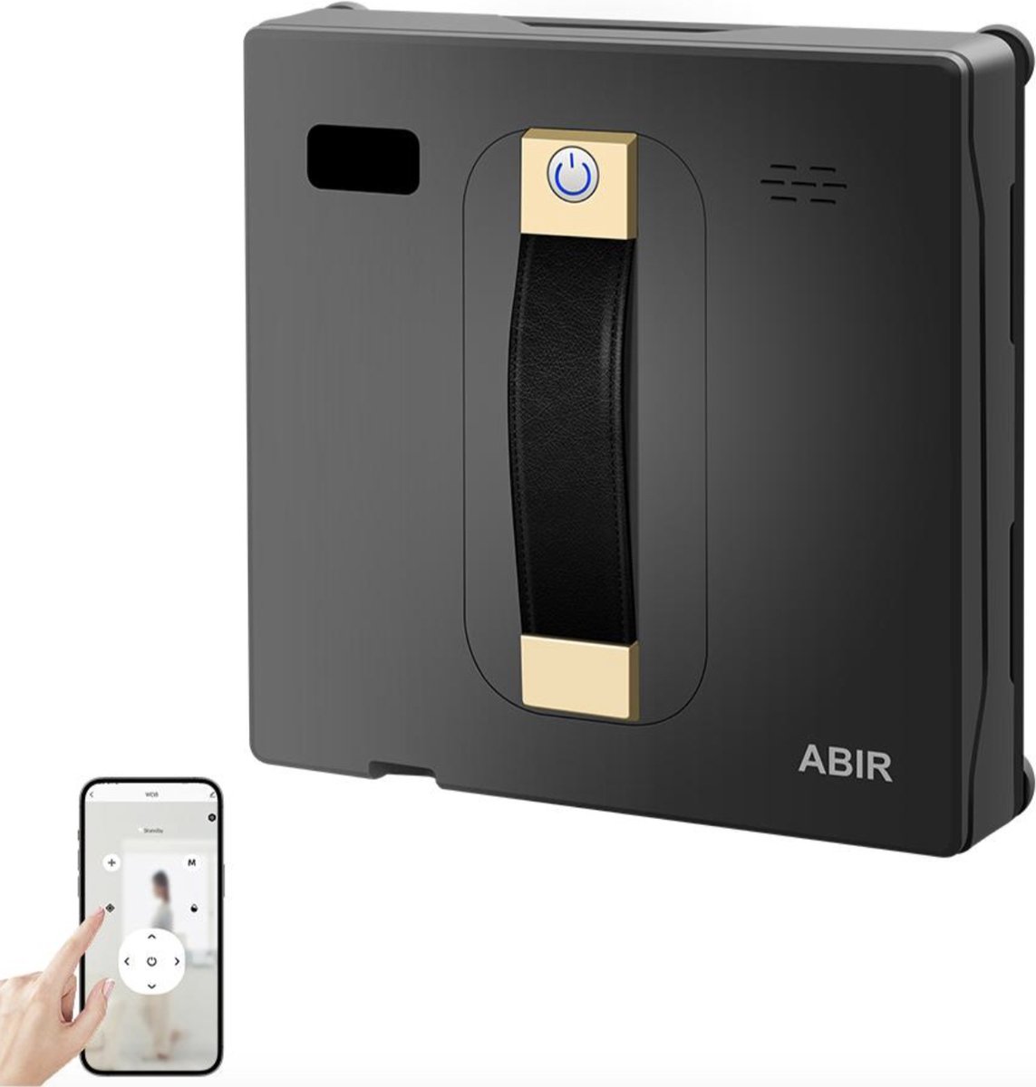 Robot Ramenreiniger - Robot raamwasser - Robot ramenwasser - Dubbel watersproeier - Slim geheugen - Afstandsbediening - App control - Grijs