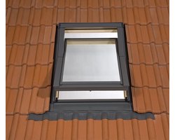 RoofLITE BASE actie dakraam M4A 78x98 HR++ - inclusief gootstukken