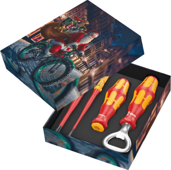 Wera kerst Kraftform Kompakt VDE set Kerst 2024