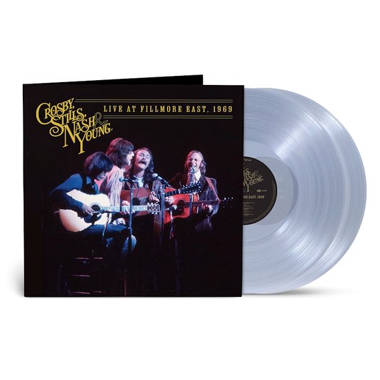 Crosby Stills Nash and Young - Live At Fillmore East, 1969 (2LP clear)