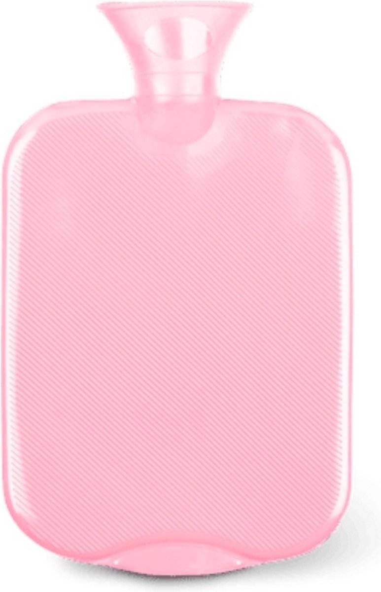 Goedkoopste Warmwaterkruik - Warmwaterfles - Warmte kruik - 2 liter - Roze