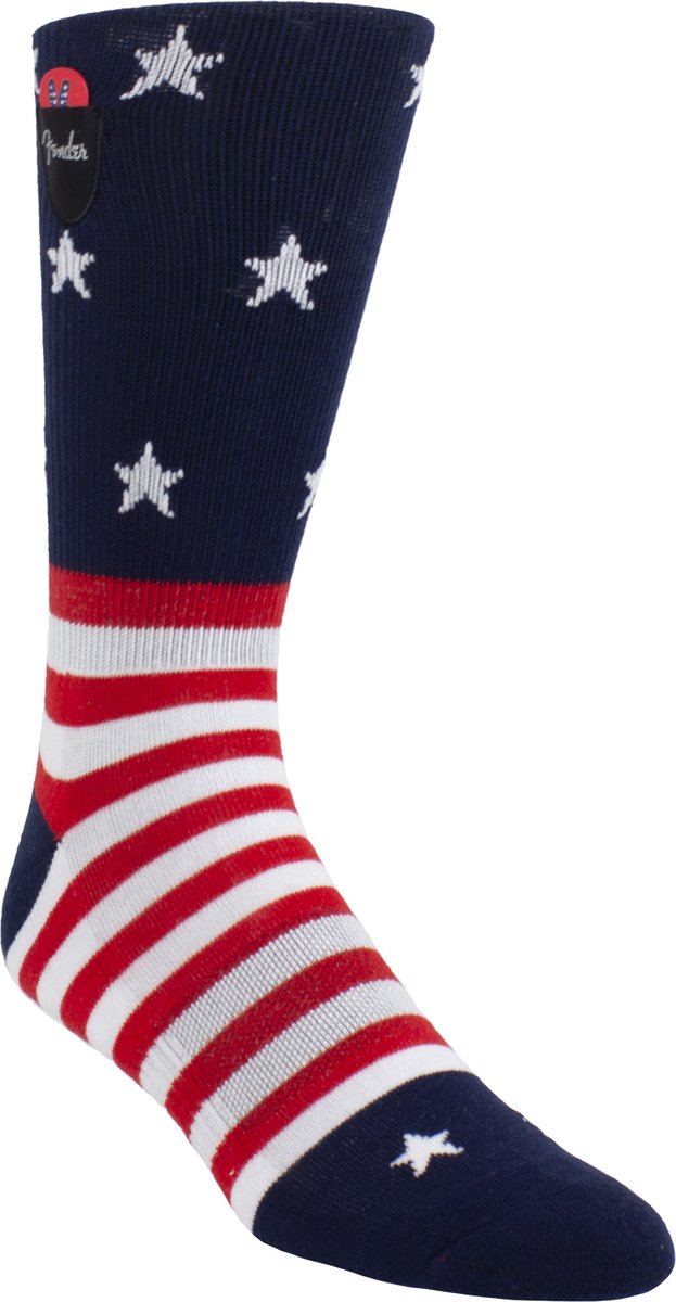 Fender American Flag Crew Socks (One Size - EU 40-46)