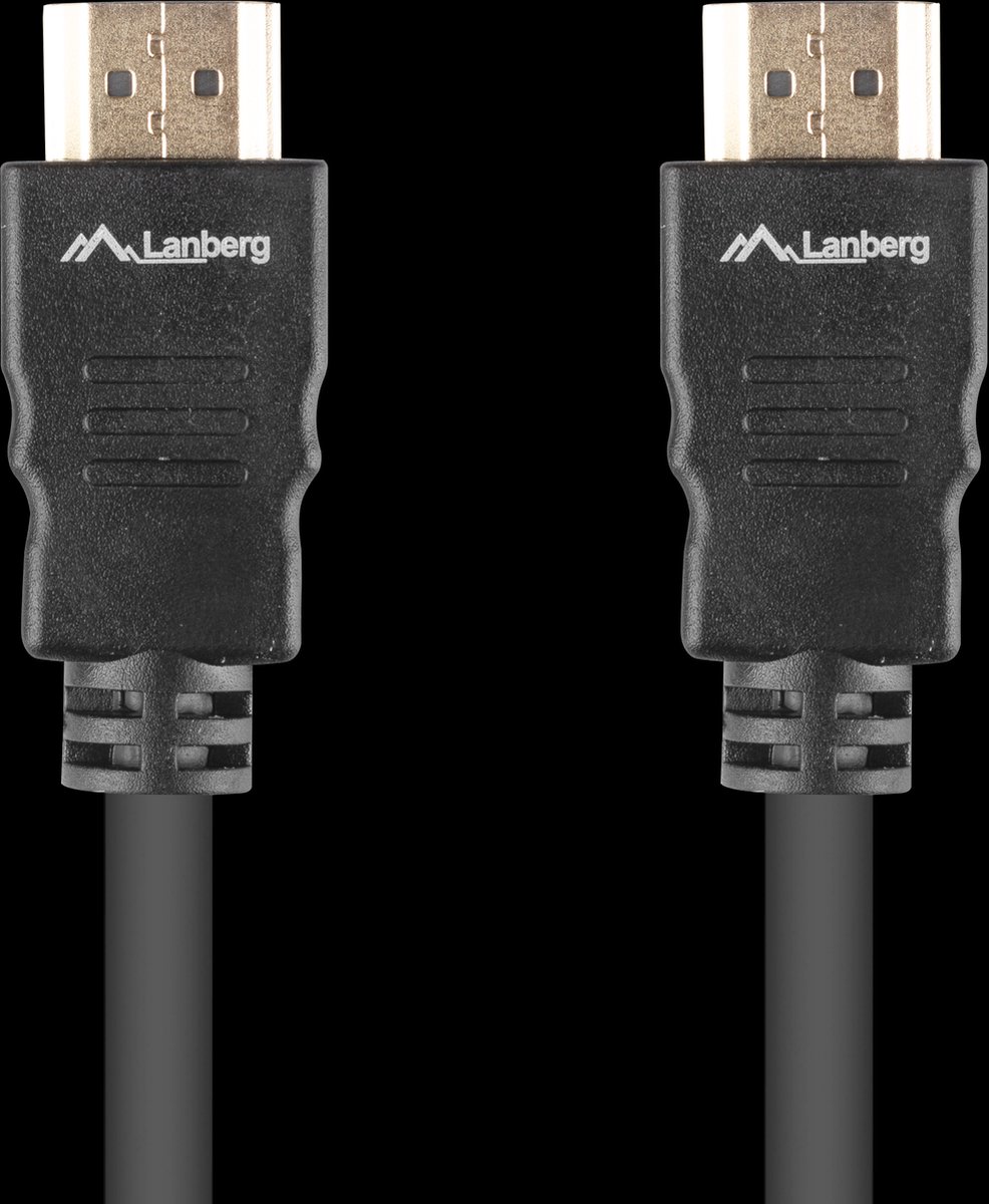 Lanberg - CA-HDMI-15CC-0030-BK - HDMI kabel - 3 meter - zwart