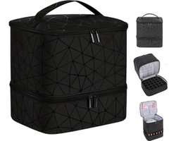 Nagellak Koffer - Draagtas - Nagelkoffer - Nail Art - Nagellak organizer - Geschikt voor 30 flesjes