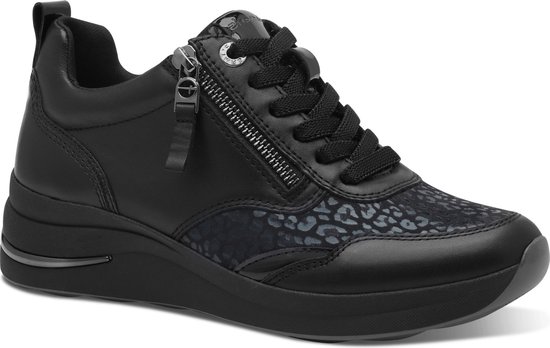 Tamaris Comfort Sneakers zwart Leer Dames Maat 40 bol
