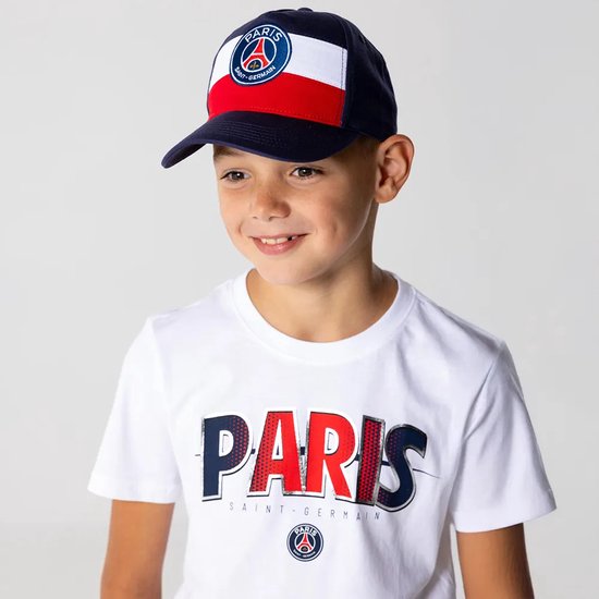 Paris Saint-Germain PSG-pet voor kinderen, officiële collectie Paris Saint-Germain PSG-pet voor kinderen, officiële collectie