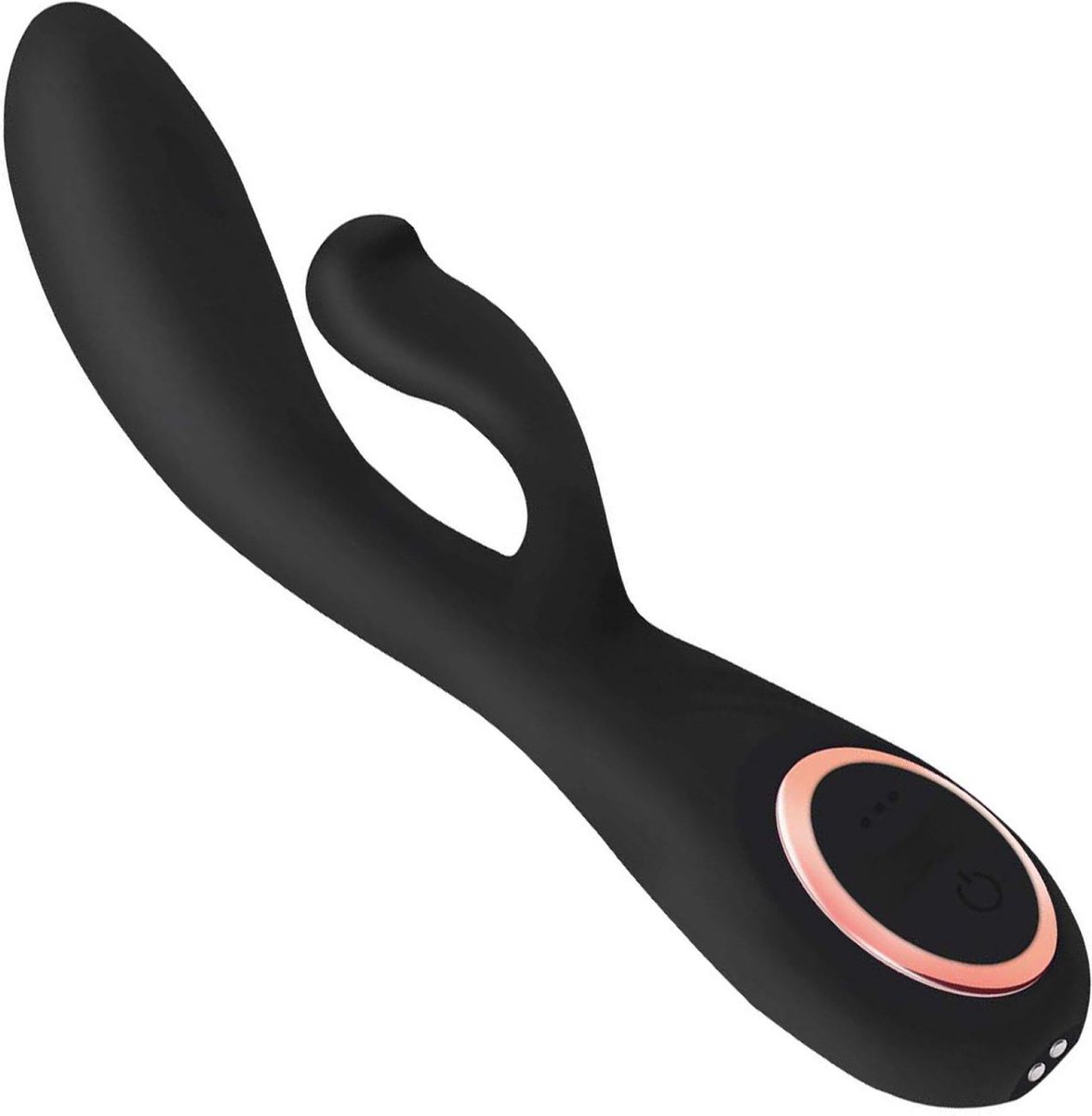 Goedkoopste Cupitoys® Tarzan vibrator - 19,2cm - Zwart - 12 standen - Vibrators voor vrouwen en mannen - Sex toys voor vrouwen en mannen