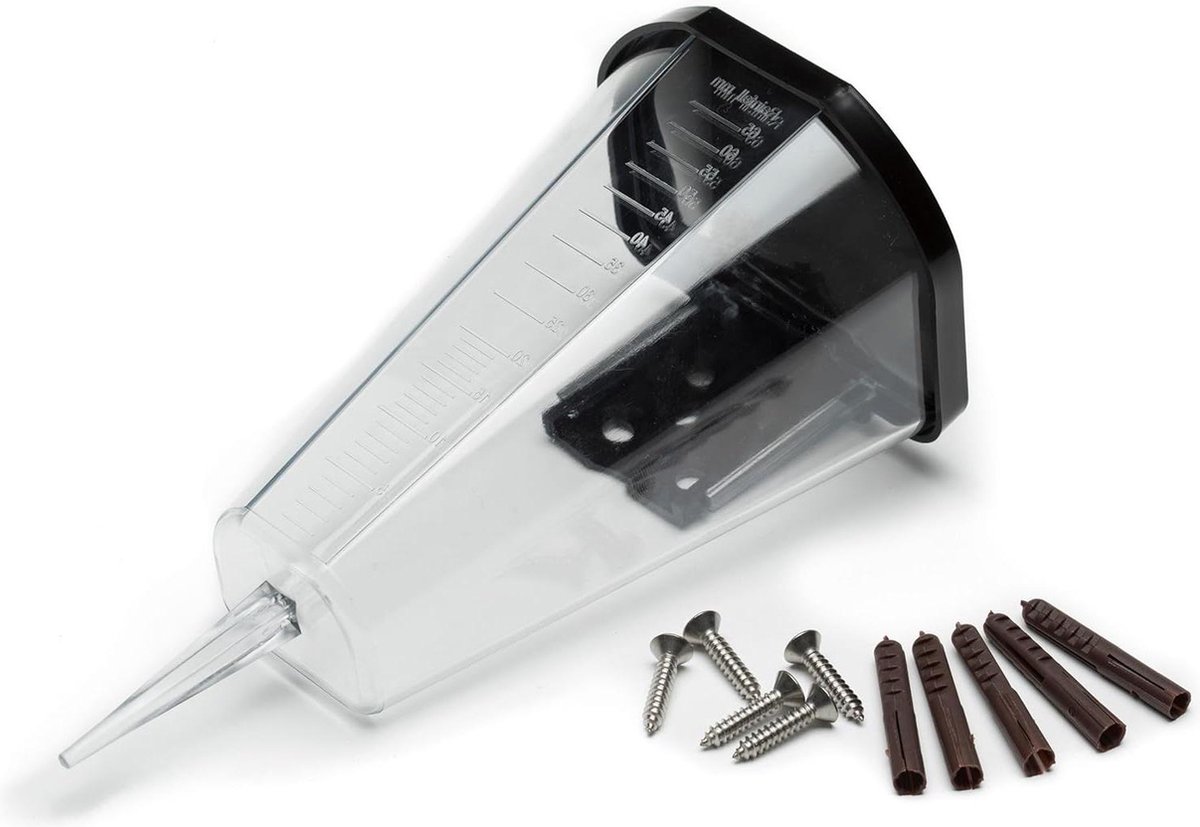 Regenmeter Handmatige regenmeter Onbreekbaar UV-bestendig Watermeting precipitation meter