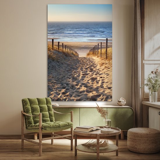 Pixel art landschap schilderij | Digitale dromen: een betoverend landschap in pixel