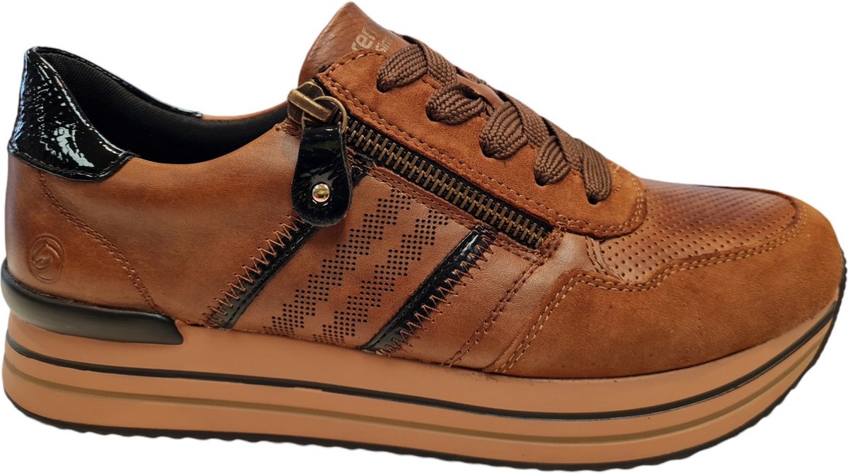 Remonte D1318 22 Dames Sneakers Bruin 39 bol