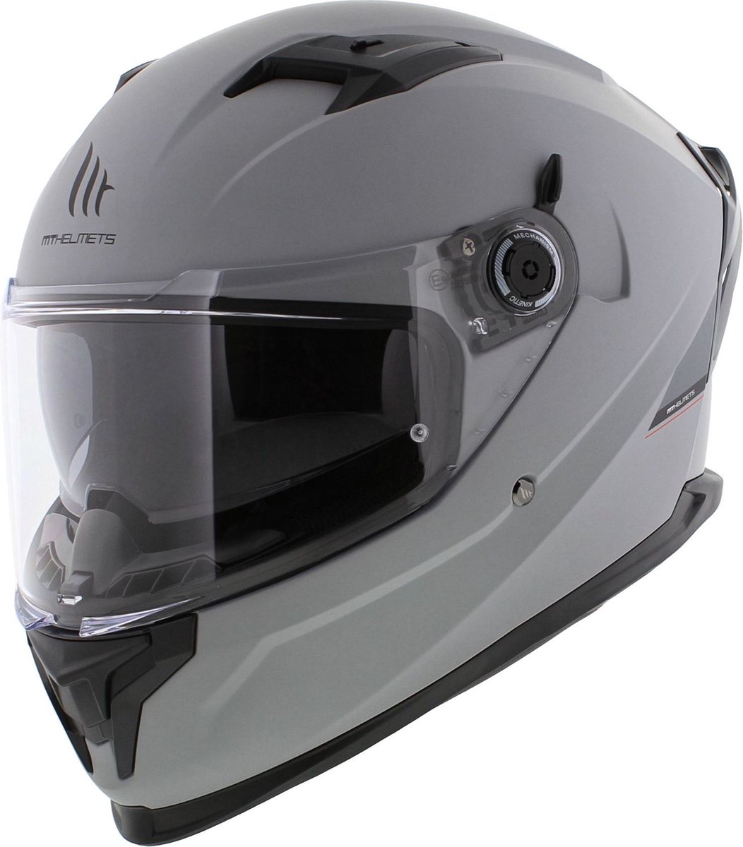 MT Braker SV helm solid mat grijs M