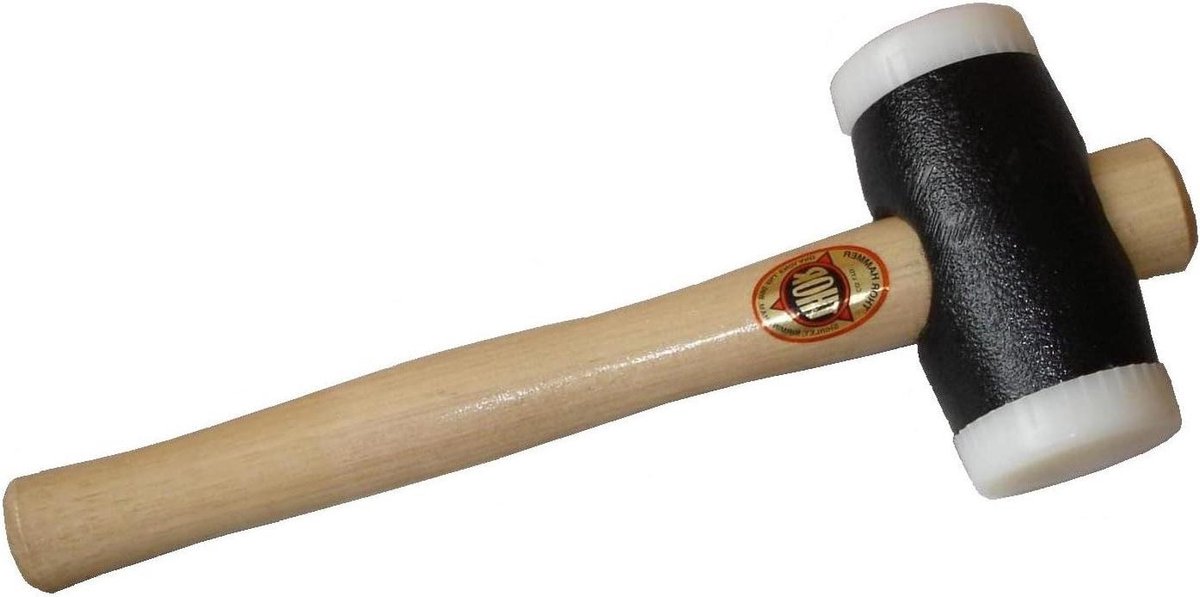 Nylon Hamer 51-2 lbs met Fiberglas Handvat
