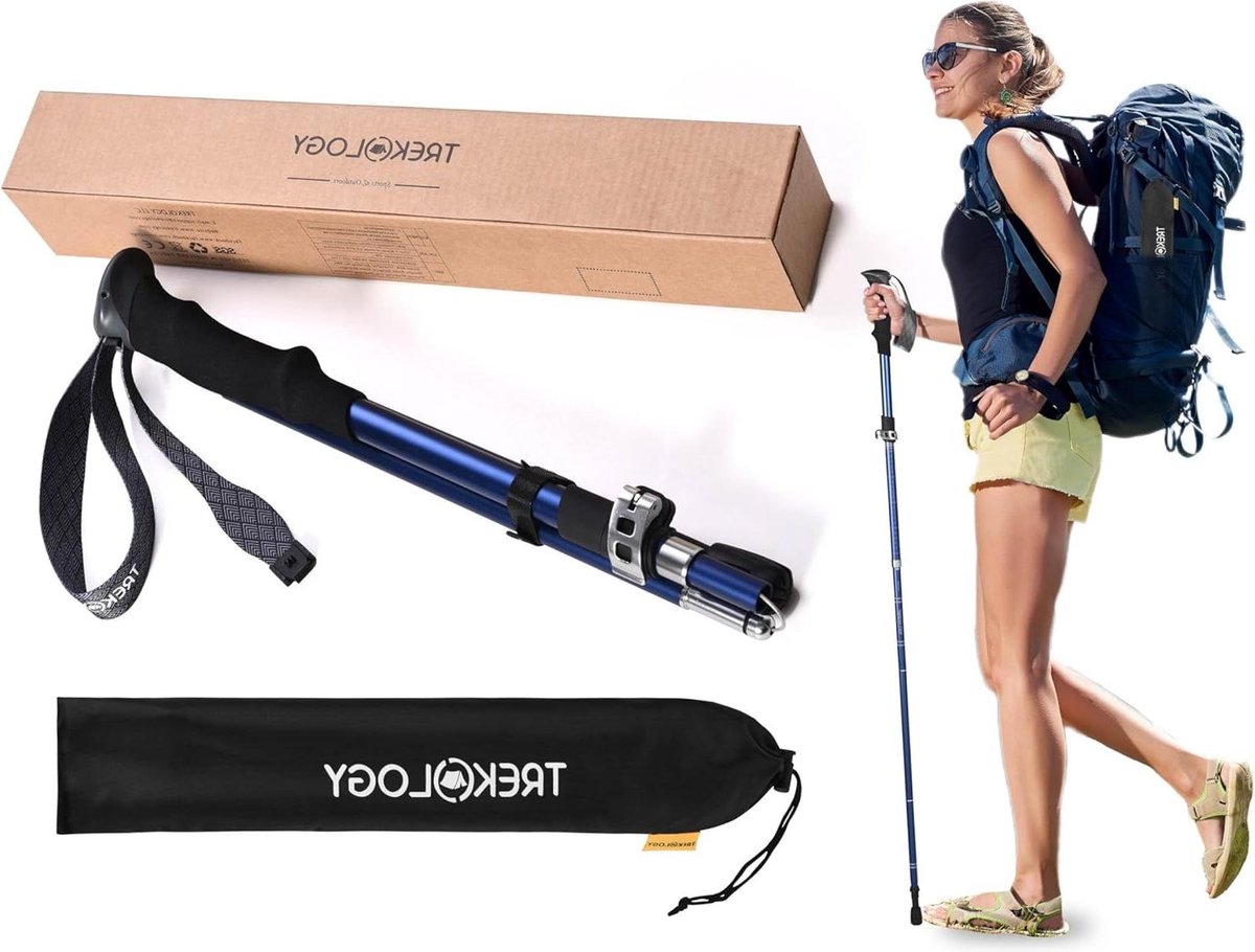 Wandelstok Trekking Polen - Voor Mannen en Vrouwen