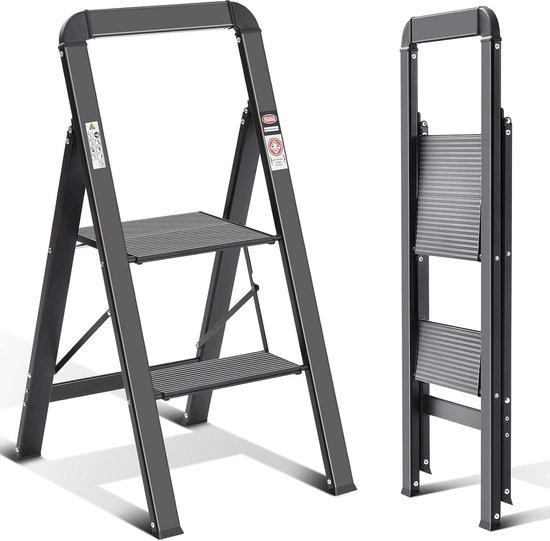 Coast Step Ladder met 3 niveaus opvouwbare klimhulp met niet