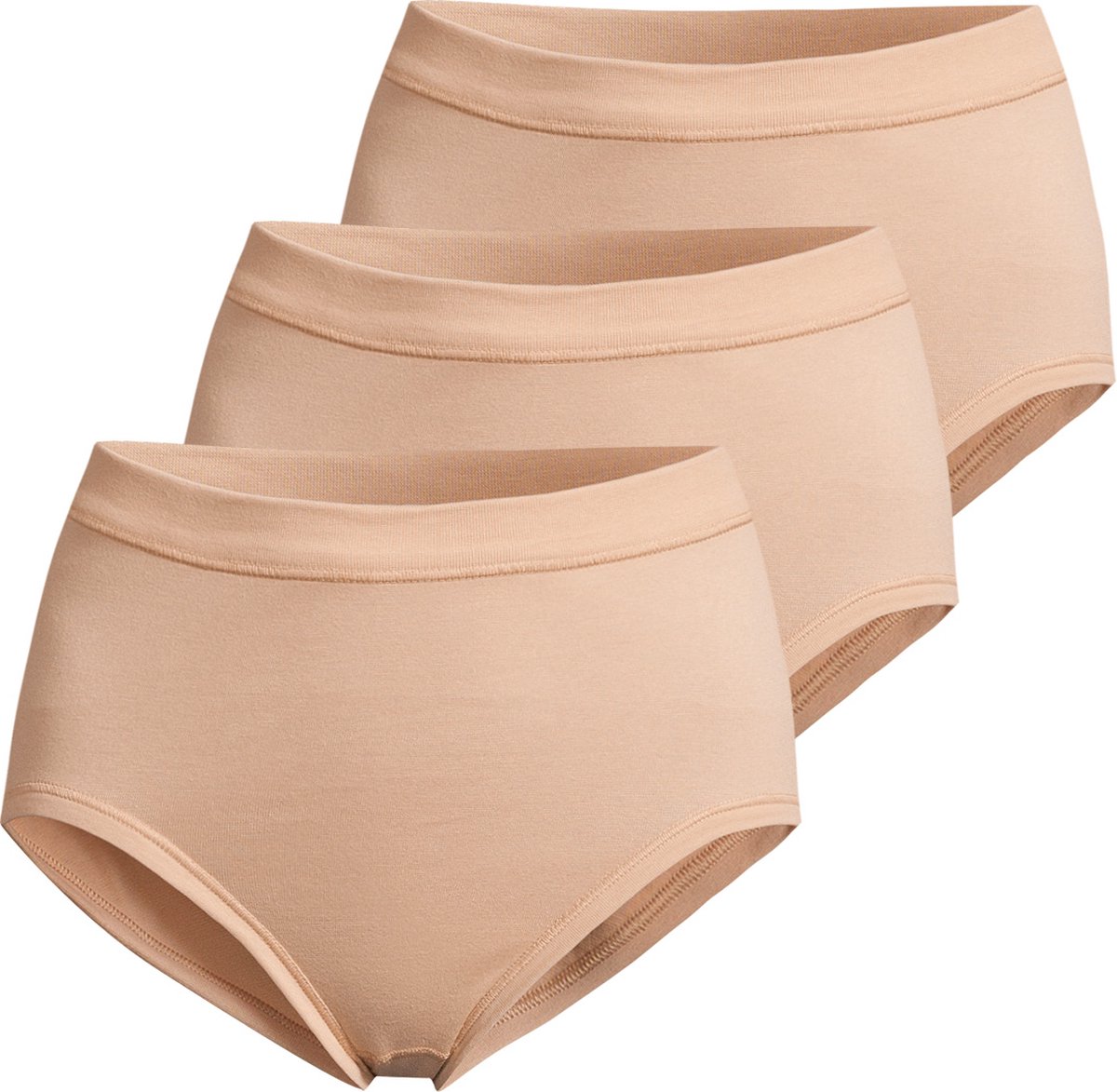 Conta Dames taille pants 3 pack fijnrib