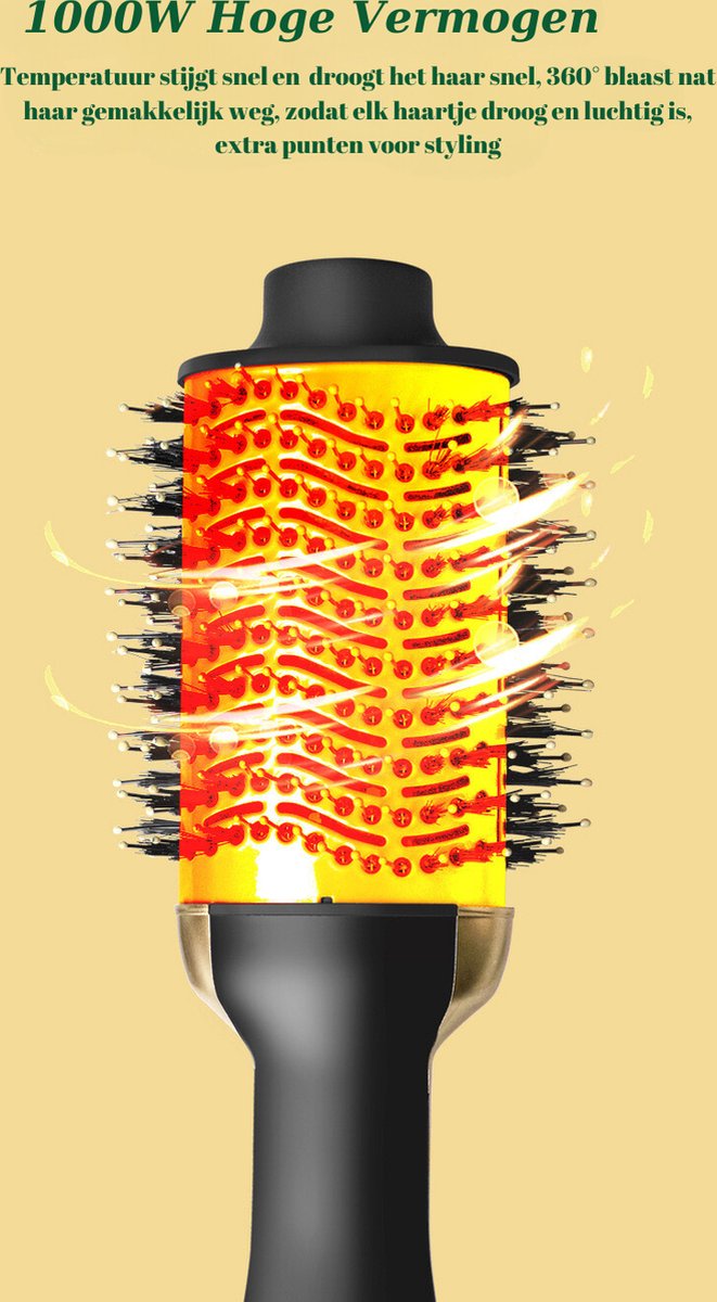 LuméBelle Professional Föhnborstel 3-in-1 met Keramische - afbeelding 3